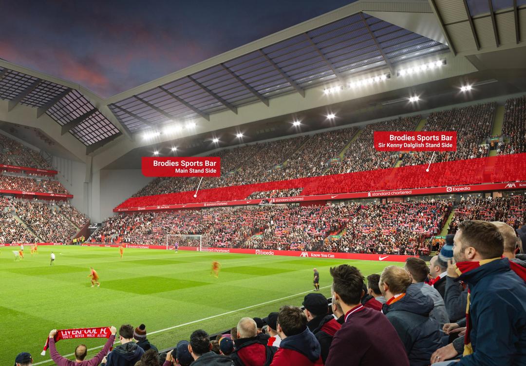 Liverpool vs Brentford, Premier League 2025-2026, Sunday 24 May 2026 Brodies Bar